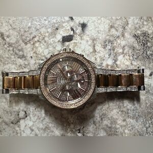 Michael Kors White Gold Watch